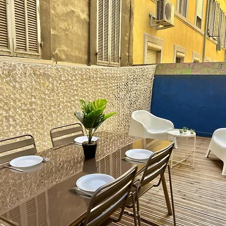 Chez Marie Et Romain- De Charme Au Coeur De La Joliette Proche Panier Centre Marseille
