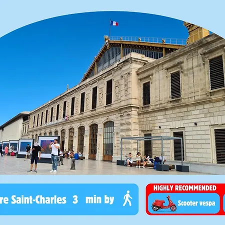 Appartement Cozy - Gare Saint Charles - Les Freres De La Loc'