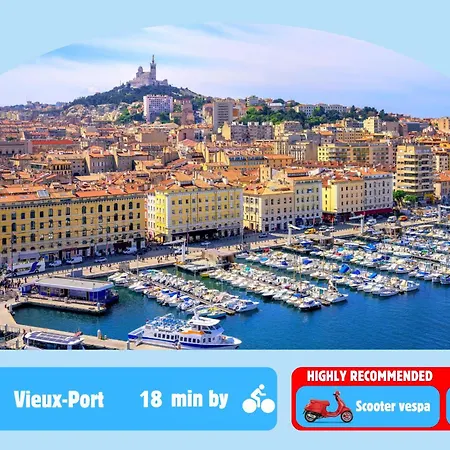 Proche Des Plages Et Du Velodrome - Les Freres De La Loc' * Marseilles